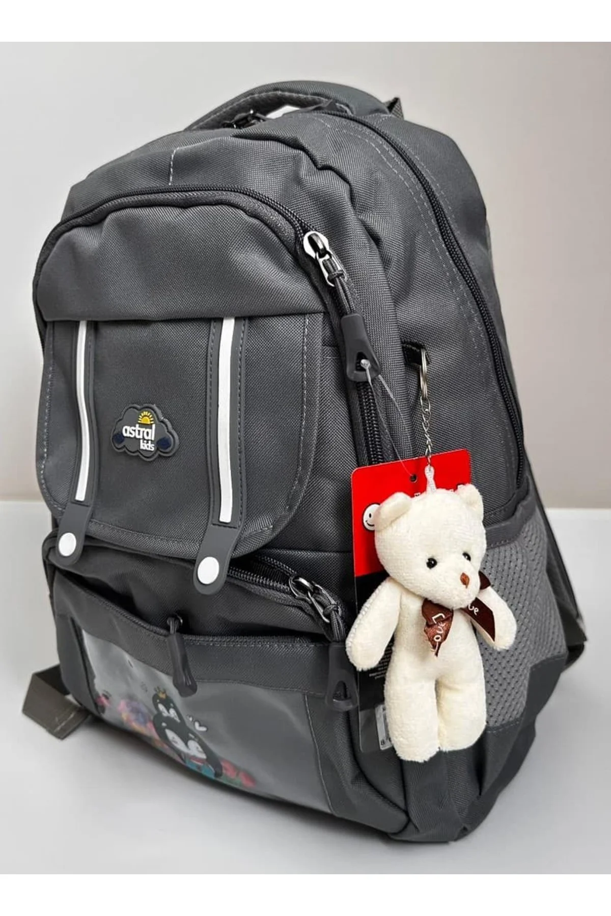 Astral Kids Üçlü Set Ortopedik İlk Okul ve Orta Okul Sırt Çantası - Görsel 6