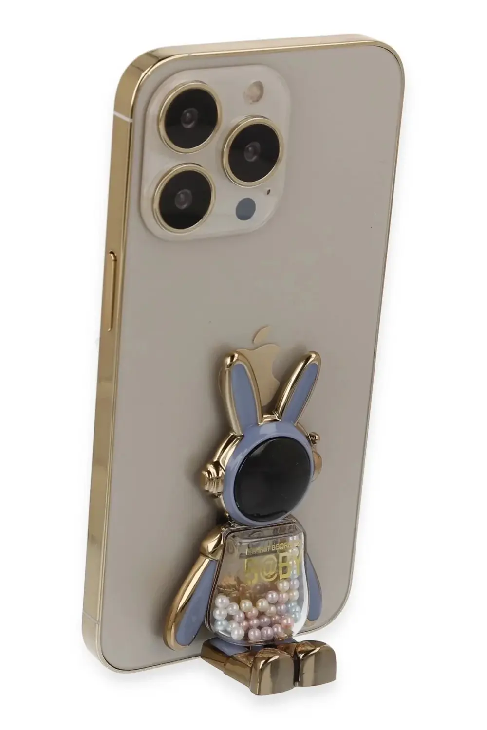 Astro Stand Tavşan Astronot - Açık Mavi