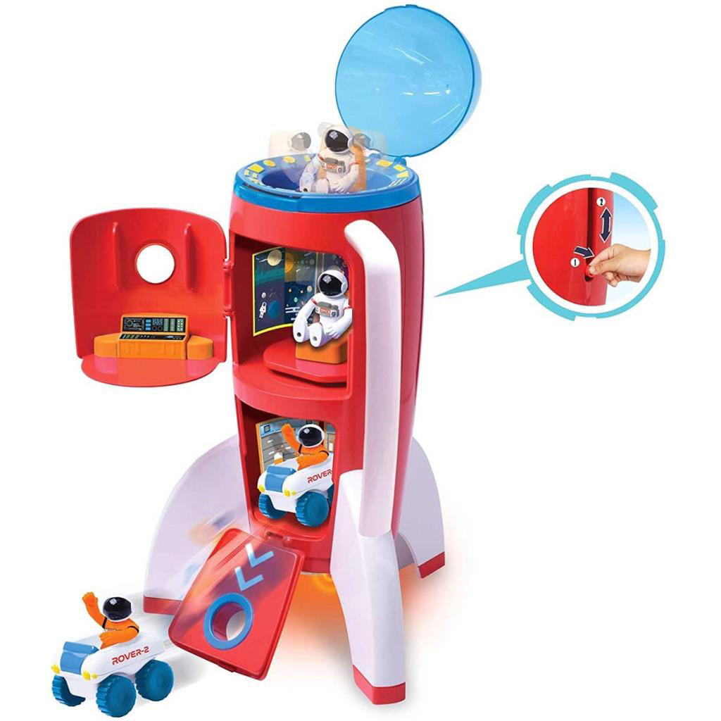 Astro Venture Sesli ve Işıklı Uzay Roketi Astro Venture Sesli ve Işıklı Uzay Roketi