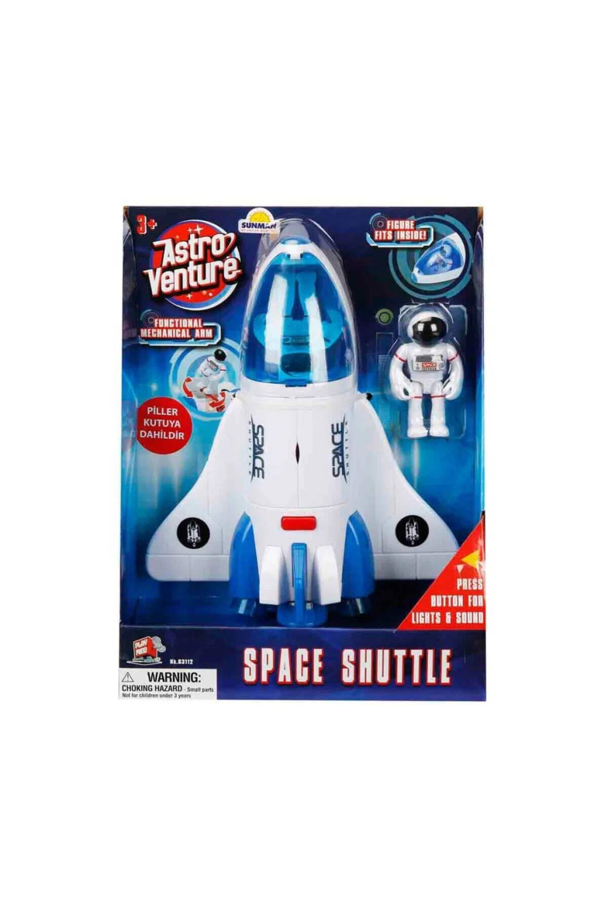 Astro Venture Sesli ve Işıklı Uzay Mekiği