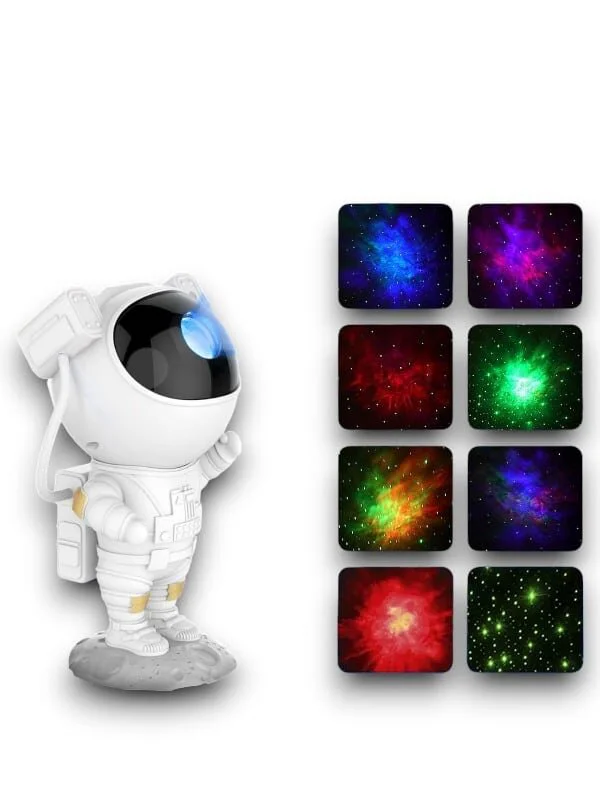 Astronaut Nebula & Yıldız Projeksiyon Lambası + Bluetooth Sesli Uyku Lambası