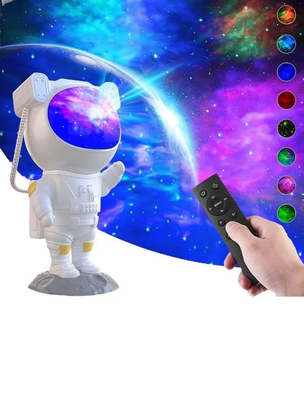 Astronaut Nebula & Yıldız Projeksiyon Lambası + Bluetooth Sesli Uyku Lambası