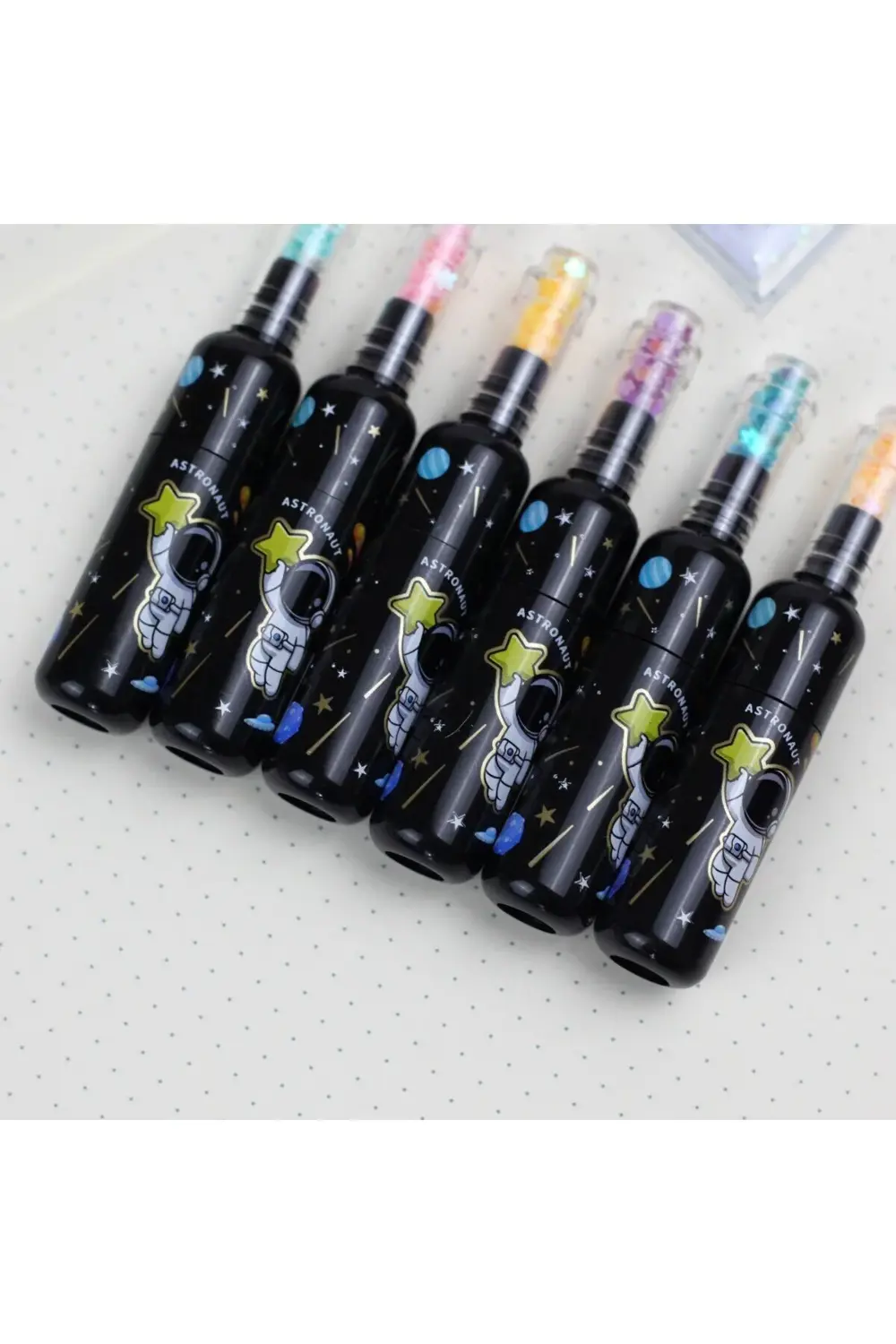 Astronot Fosforlu Kalem Seti