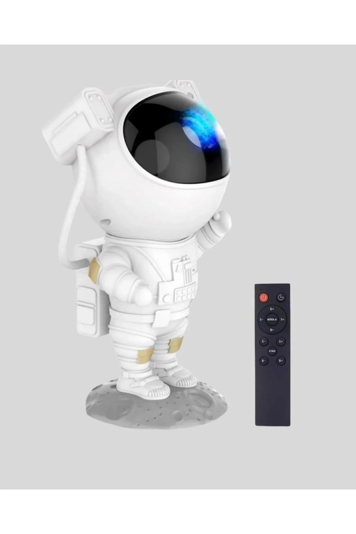 Astronot Galaksi Projeksiyon Lambası Bluetooth Bağlantılı ve Uzaktan Kontrollü