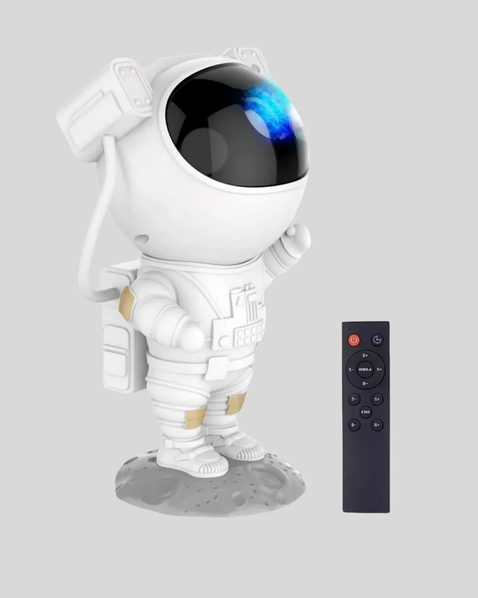 Astronot Galaksi Projeksiyon Lambası Bluetooth Bağlantılı ve Uzaktan Kontrollü