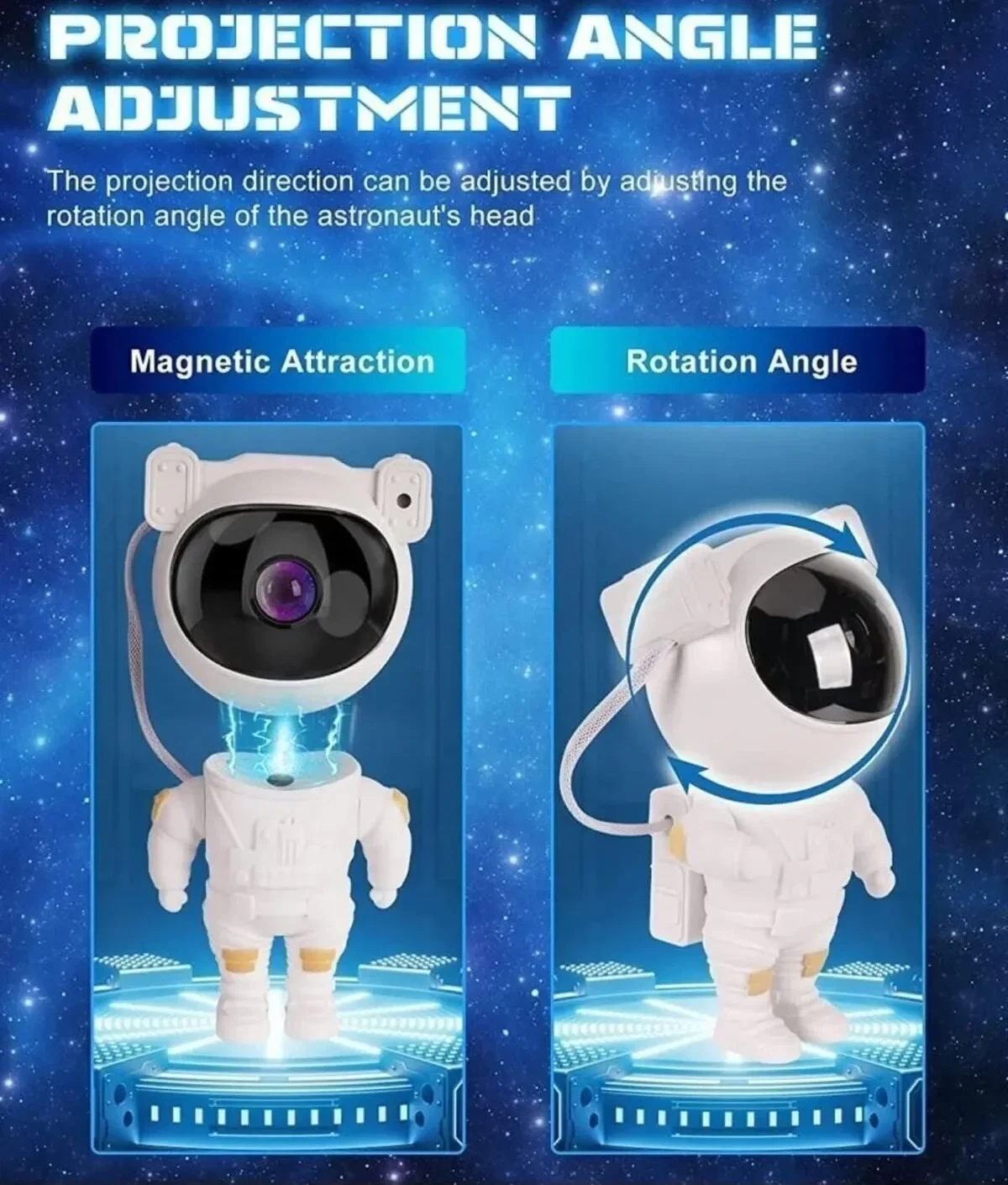 Astronot, Galaksi, Projektör, Uzaktan Kumandalı, Gece Lambası Bwr-47 Bx40 Fiyatı, Yorumları ve Özellikleri