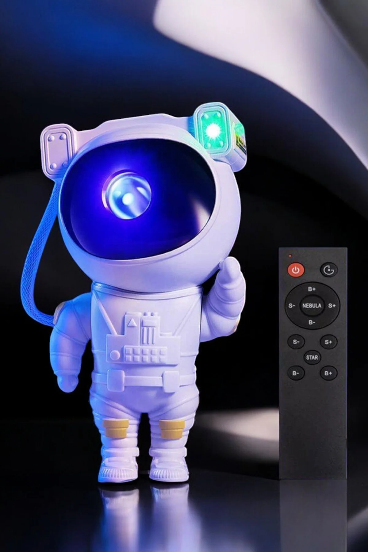 Astronot Görünümlü Projeksiyon Speaker Taşınabilir