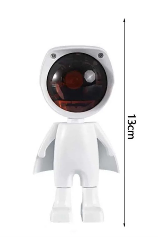 Astronot Gün Batımı Projektör LED Işıklı Güneş Lambası - 5W USB Şarjlı Ev Dekorasyonu