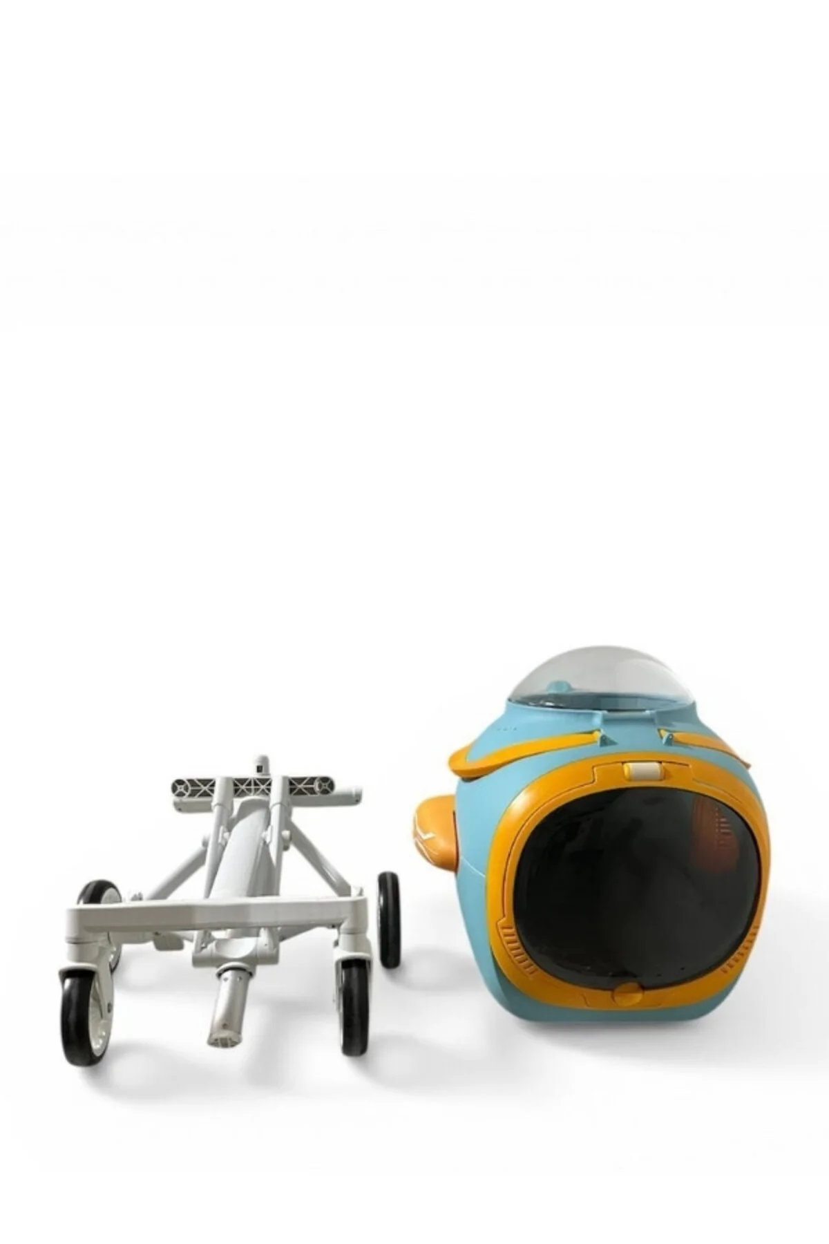 Astronot Model Fanlı Evcil Hayvan Taşıma Arabası P50-M - Mavi Tur Astronot Model Fanlı Evcil Hayvan Taşıma Arabası P50-M - Mavi Tur