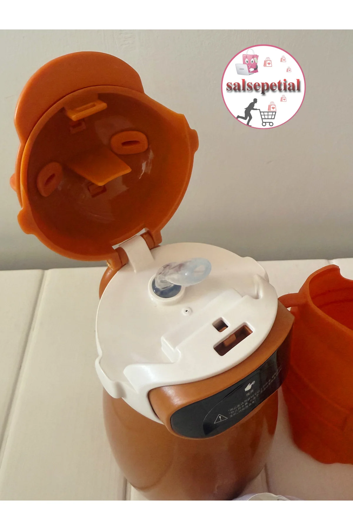 Astronot Panda Çelik Termos 480 Ml Sevimli Ayıcık Çelik Matara Pi