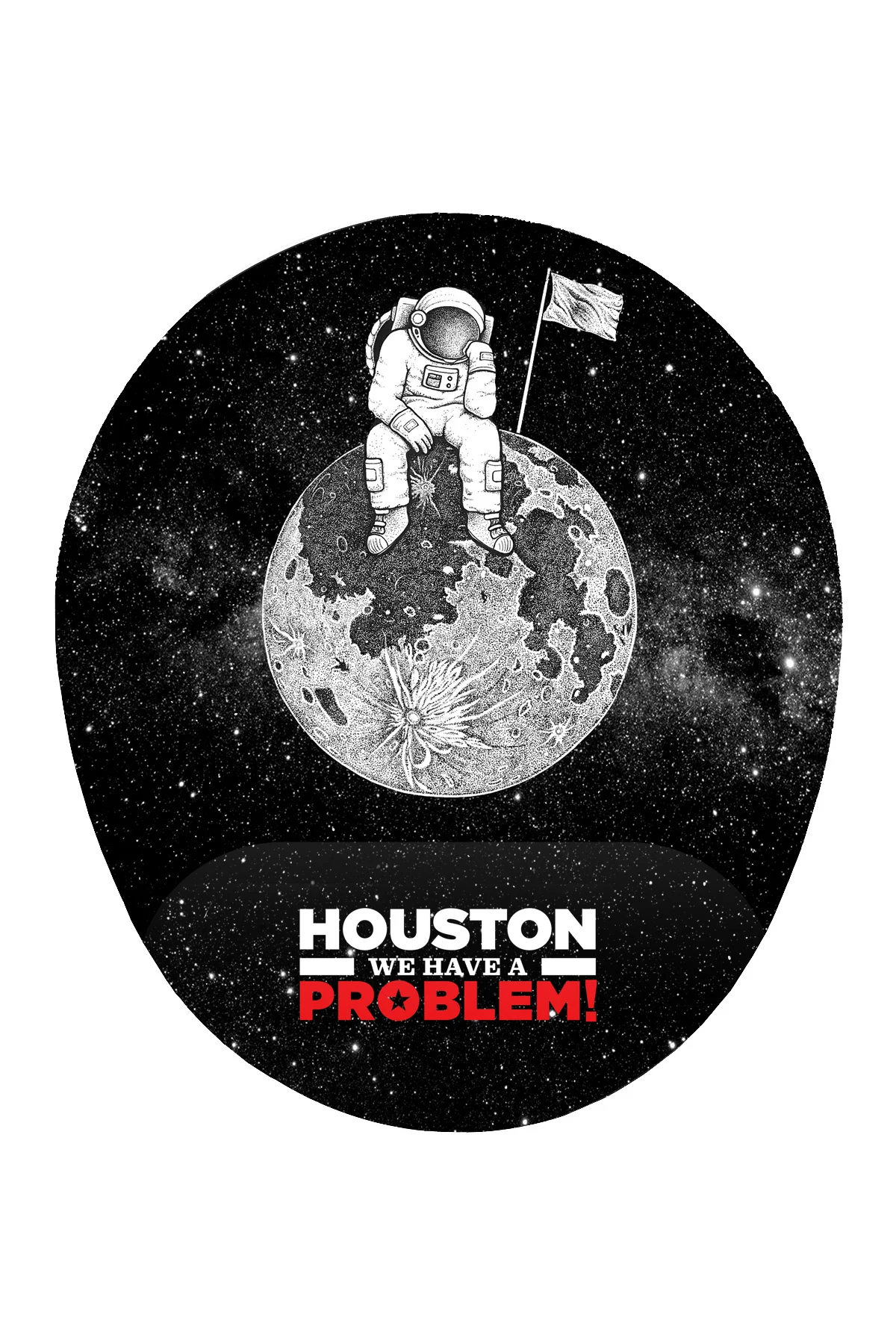 Astronot Problem Tasarım Bilek DestekliKaymaz Buruşmaz Kırılmaz M