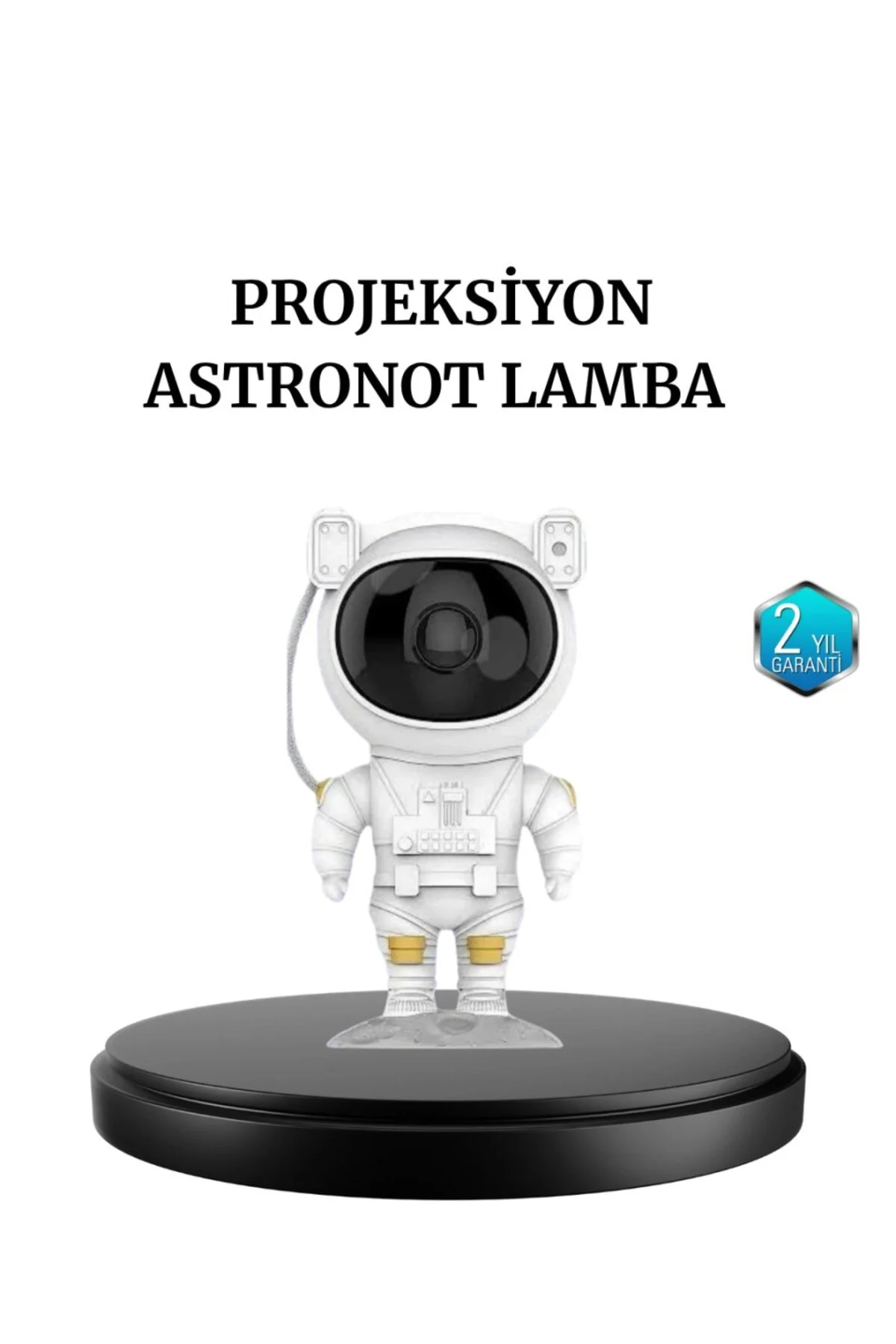 Astronot Projeksiyon Lambası Bluetooth Müzikli Ve Uzaktan Kumanda