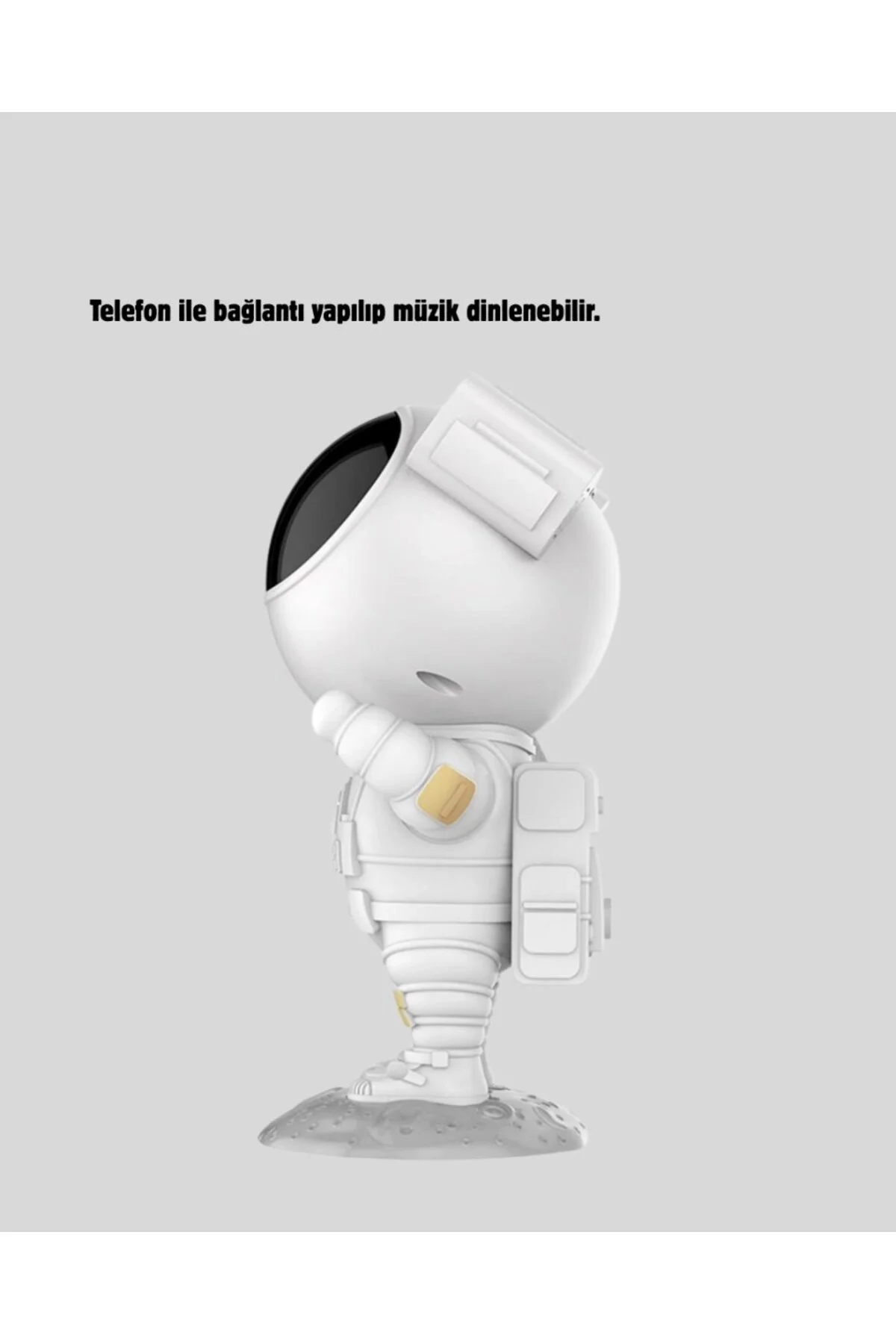 Astronot Projeksiyon Lambası Bluetooth Müzikli Ve Uzaktan Kumanda