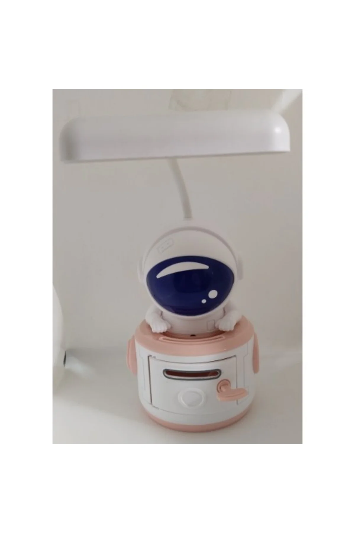 Astronot Şekilli Kumbaralı Şarjlı Masa Lambası