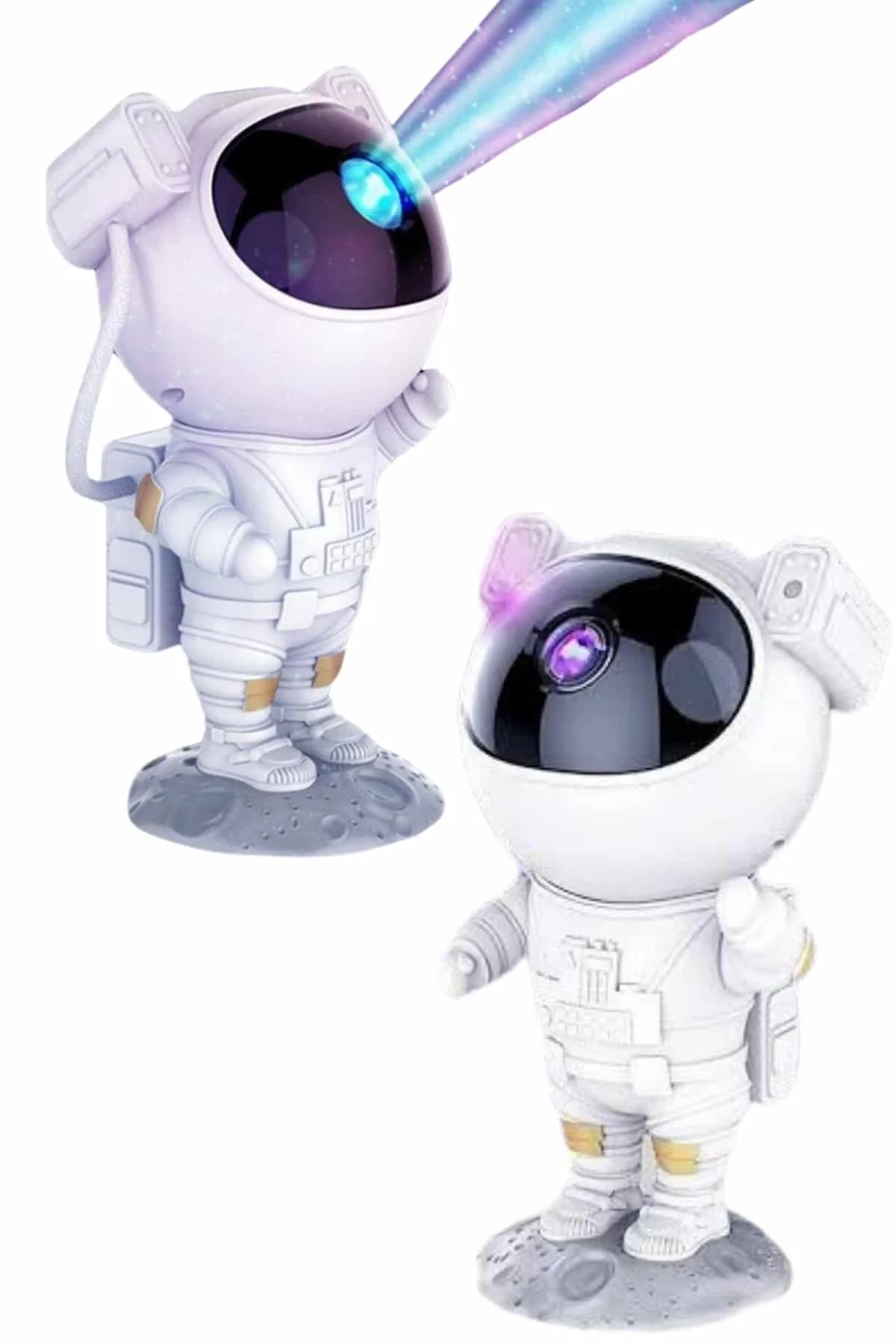 Astronot Şeklinde Bluetooth Hoparlör Gökyüzü Kumandalı Aydınlatma