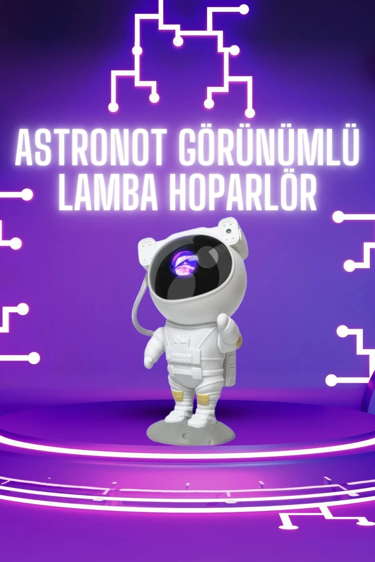 Astronot Şeklinde Bluetooth Hoparlör Gökyüzü Kumandalı Aydınlatma Lamba Fiyatı, Yorumları ve Özellikleri