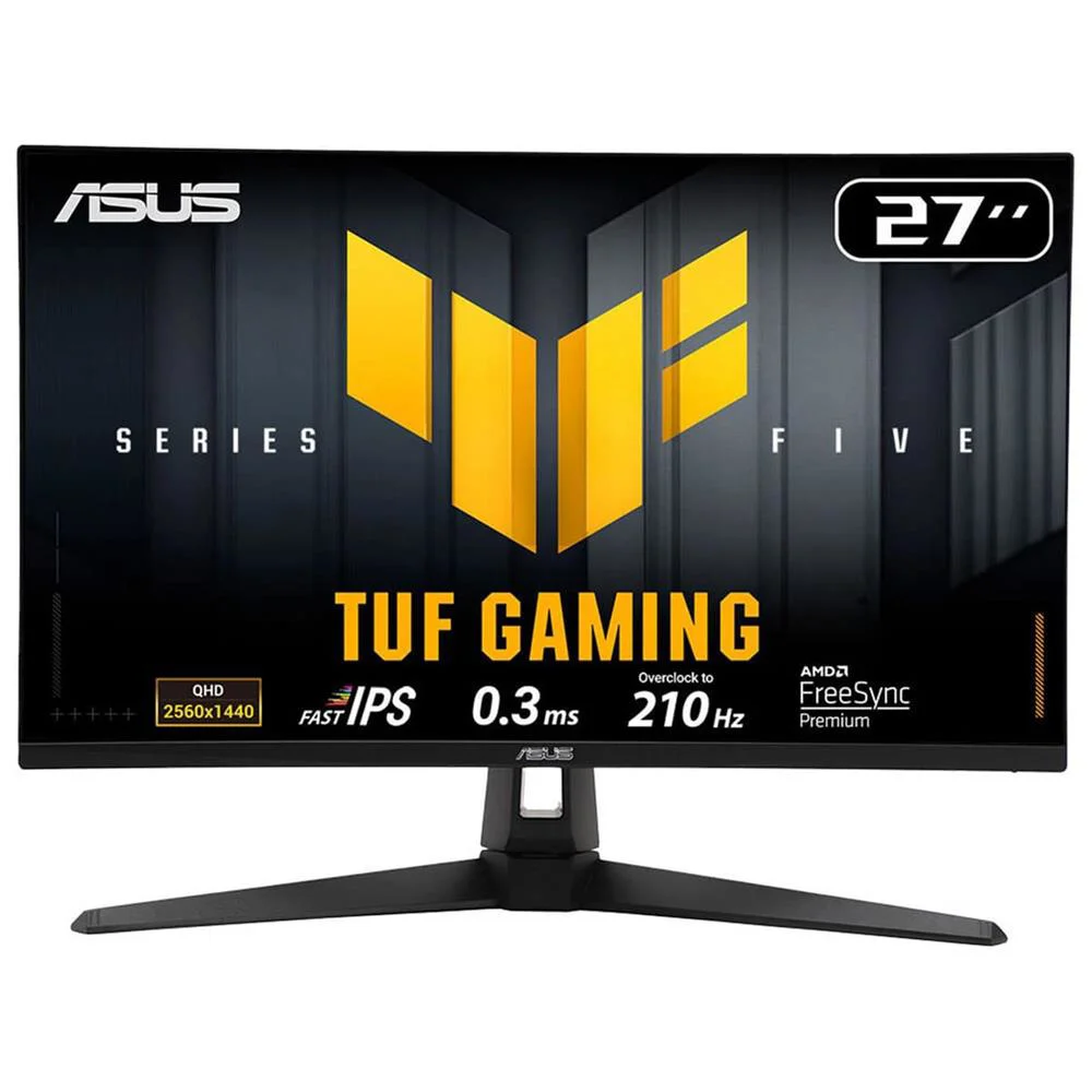 Asus 27" TUF Gaming VG27AQ5A 210Hz 0.3ms 2K QHD Adaptive Sync Fas