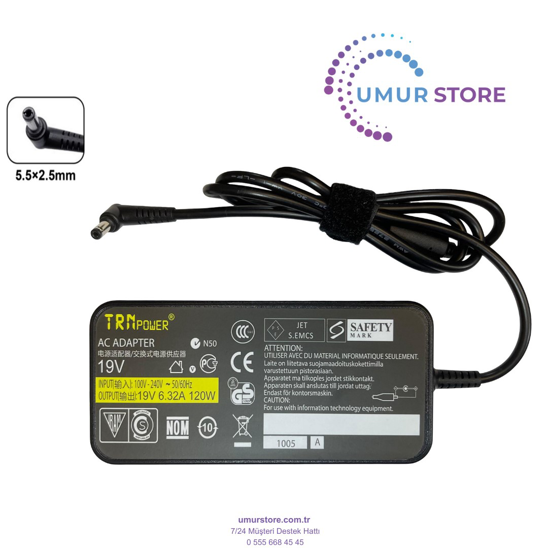 Asus A55V Notebook Adaptörü