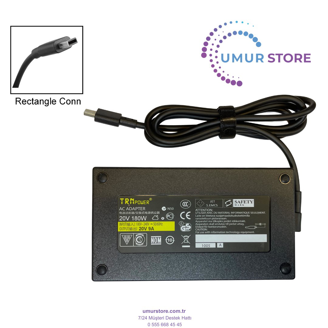 Asus ADP-180TB K Rectangle Laptop Adaptörü Asus ADP-180TB K Rectangle Laptop Adaptörü