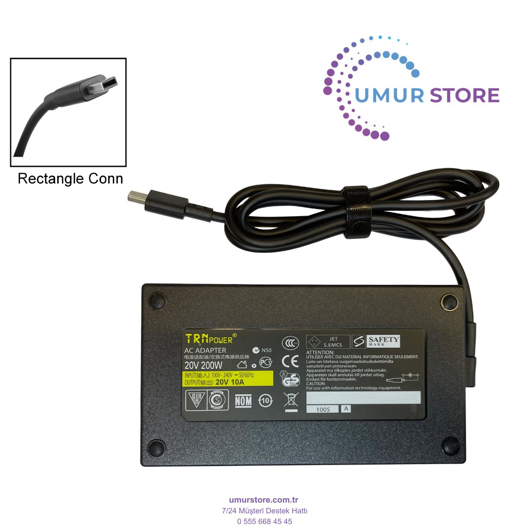 Asus ADP-200JB K Rectangle Laptop Adaptörü