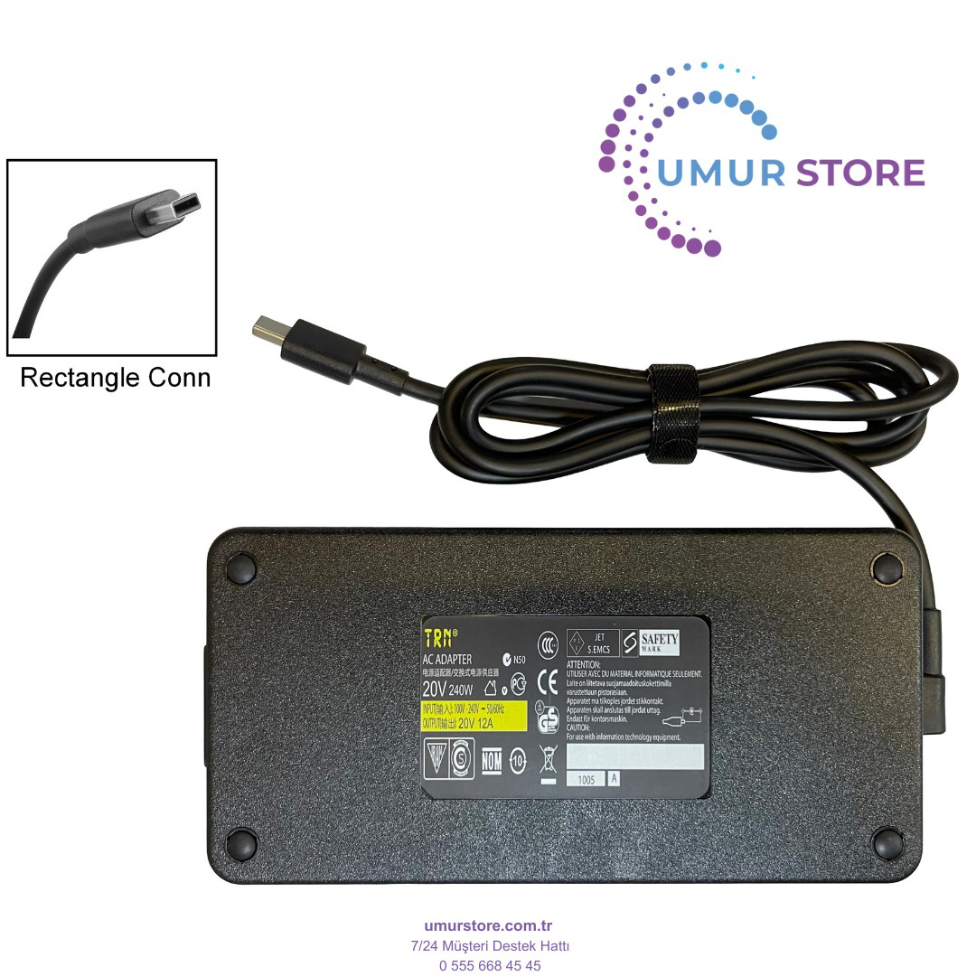 Asus ADP-240EB B Rectangle Laptop Adaptörü Asus ADP-240EB B Rectangle Laptop Adaptörü