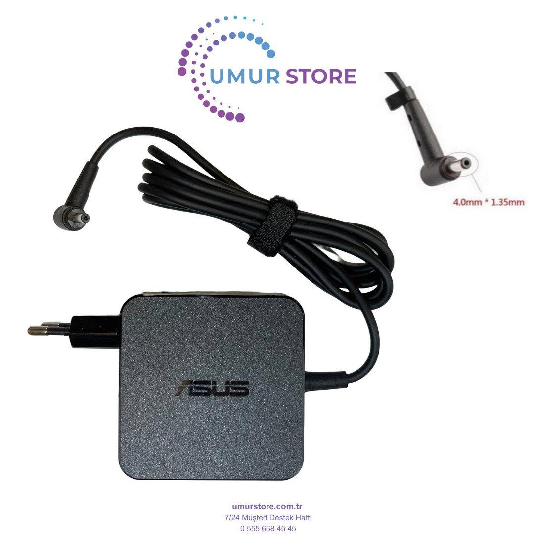 Asus ADP-65HD B 4mm Notebook Adaptörü Asus ADP-65HD B 4mm Notebook Adaptörü