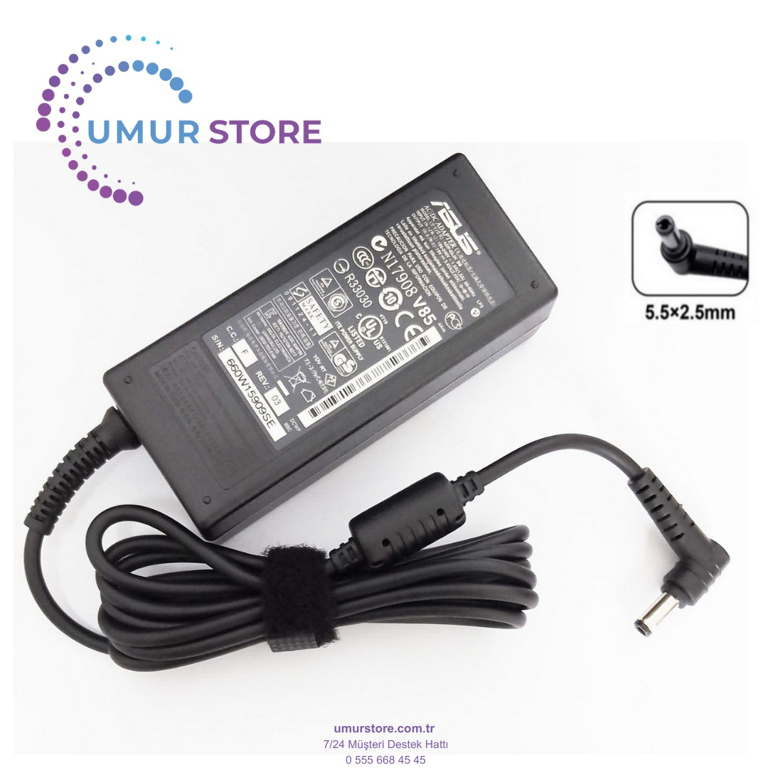 Asus EXA1208EH 5.5x2.5mm Notebook Adaptörü