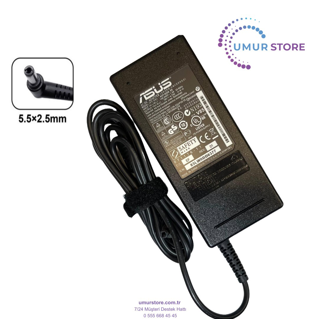 Asus  K53sv Notebook Adaptörü