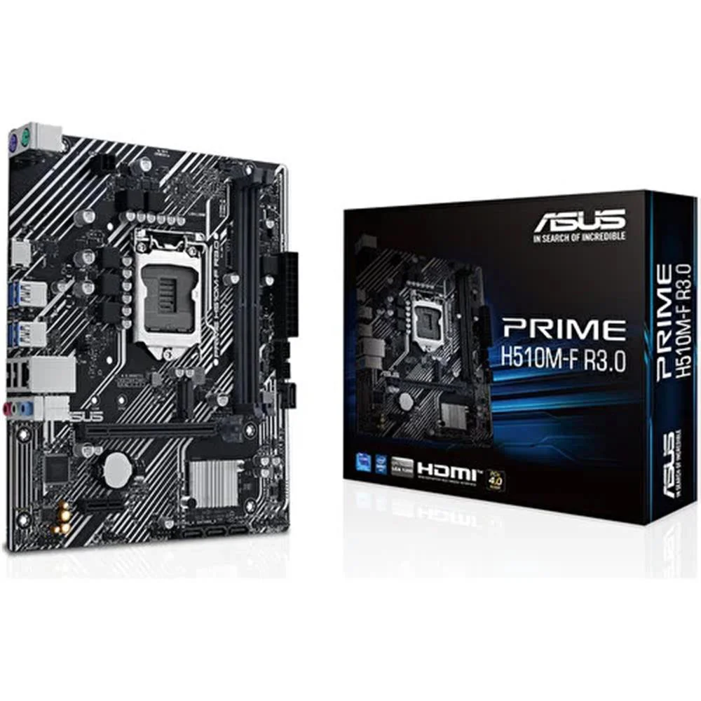 Asus Prıme H510M-F R3.0-CSM DDR4 Intel H470 Soket 1200p (10.Nesil