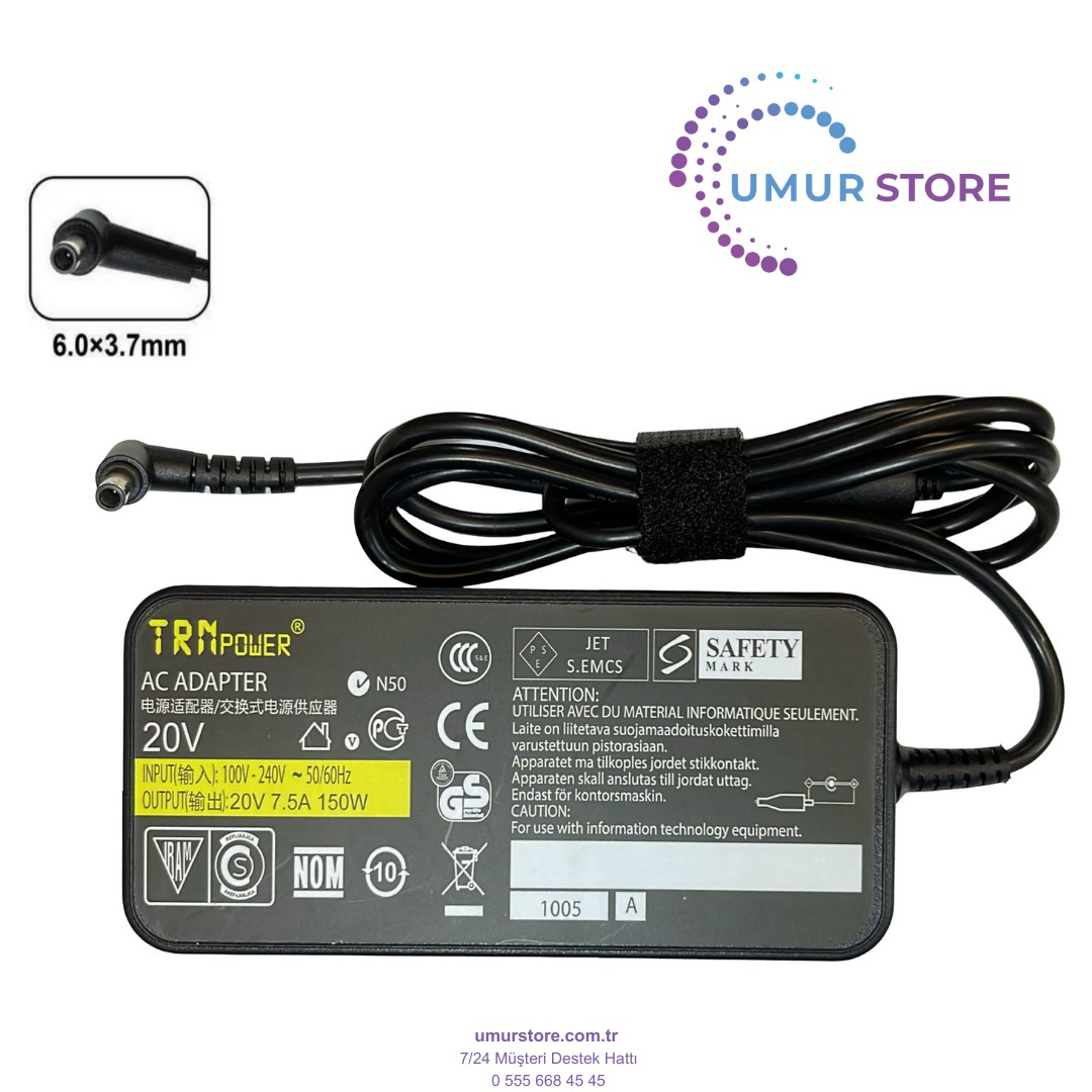 Asus ROG Strix G17 G713 150W N Adaptörü Asus ROG Strix G17 G713 150W N Adaptörü