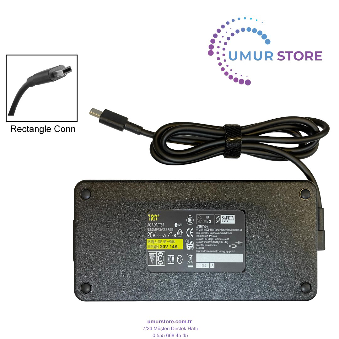 Asus ROG Strix G18 G815 280W Laptop Adaptörü
