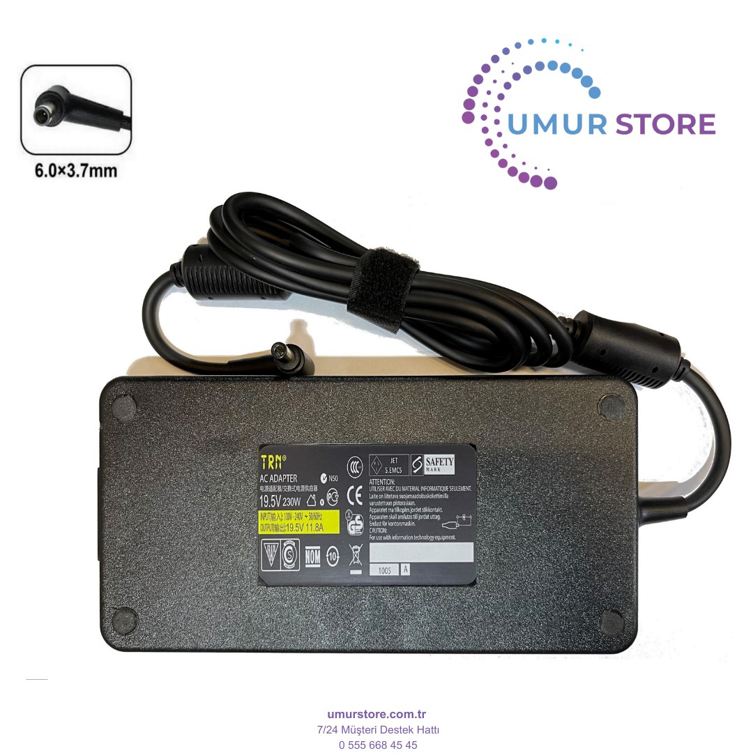 Asus ROG Zephyrus S GX701GXR-E Adaptörü Asus ROG Zephyrus S GX701GXR-E Adaptörü