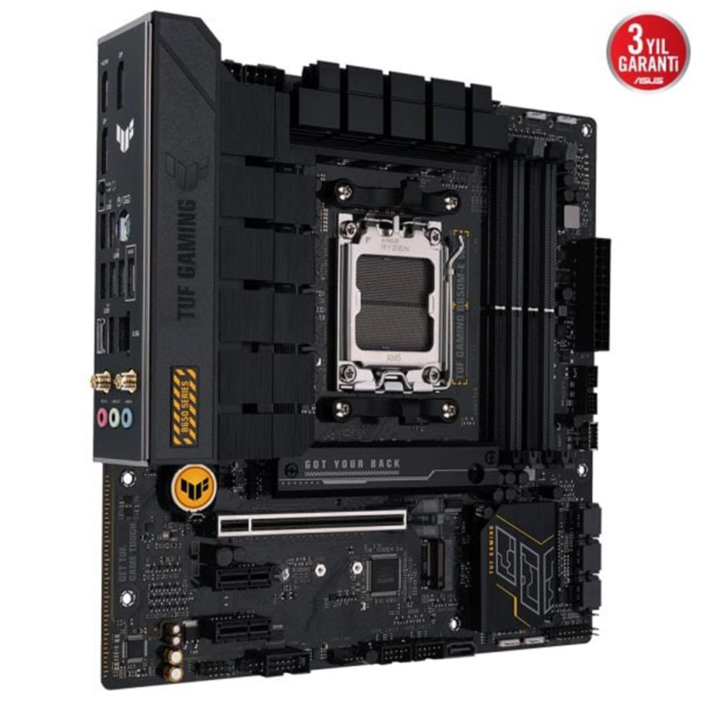 ASUS Tuf Gaming B650M-E WiFi 6400MHz (OC) DDR5 Soket AM5 M.2 HDMI