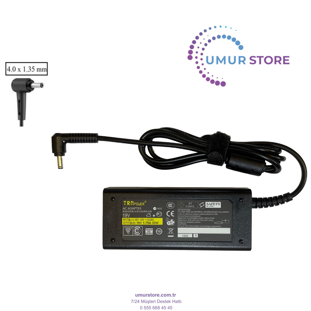 Asus VivoBook 15 X540NA-GQ044T Adaptörü Asus VivoBook 15 X540NA-GQ044T Adaptörü
