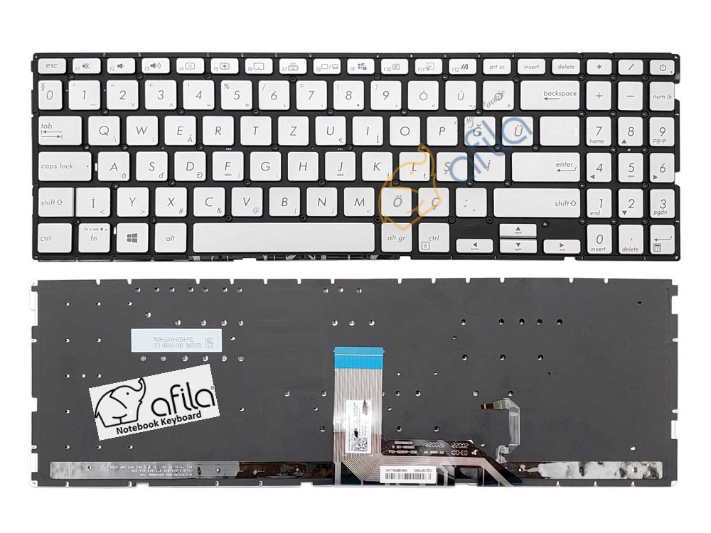 Asus X532F X532FA X532FL X532E Notebook Klavyesi, Laptop Tuş Takı