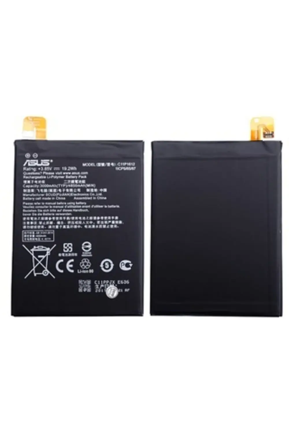 Asus Zenfone Zoom S Pil Batarya C11P1612
