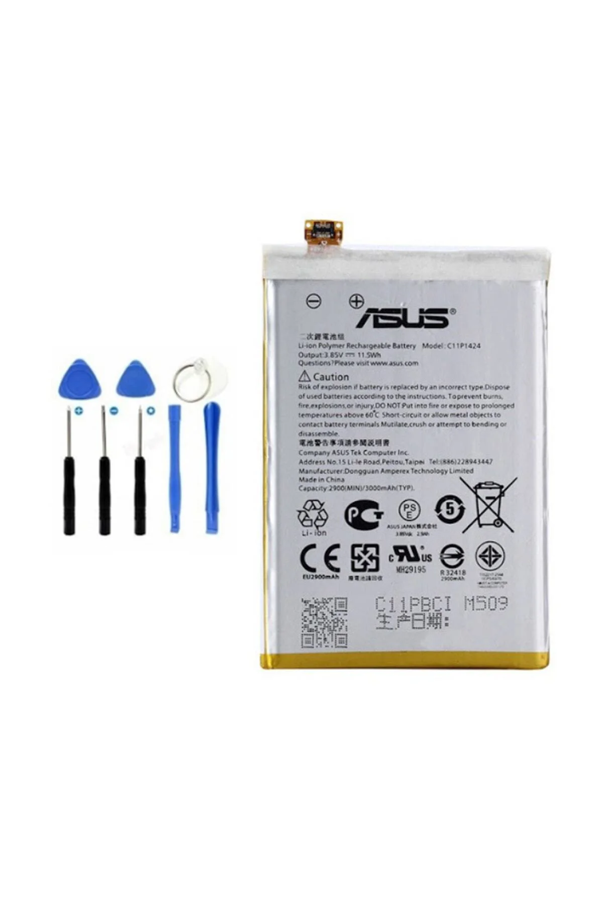 Asus Zenfone2 5.5 C11p1424 Z00ad Ze550ml Ze551ml Batarya Pil + Ta