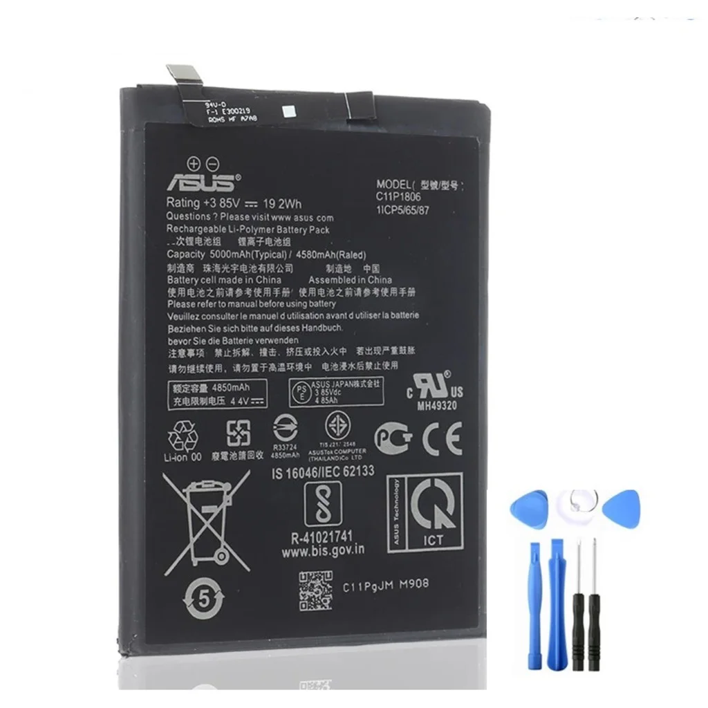 Asus Zenfone6 Zs630kl Pil Batarya C11p1806 Ve Tamir Set