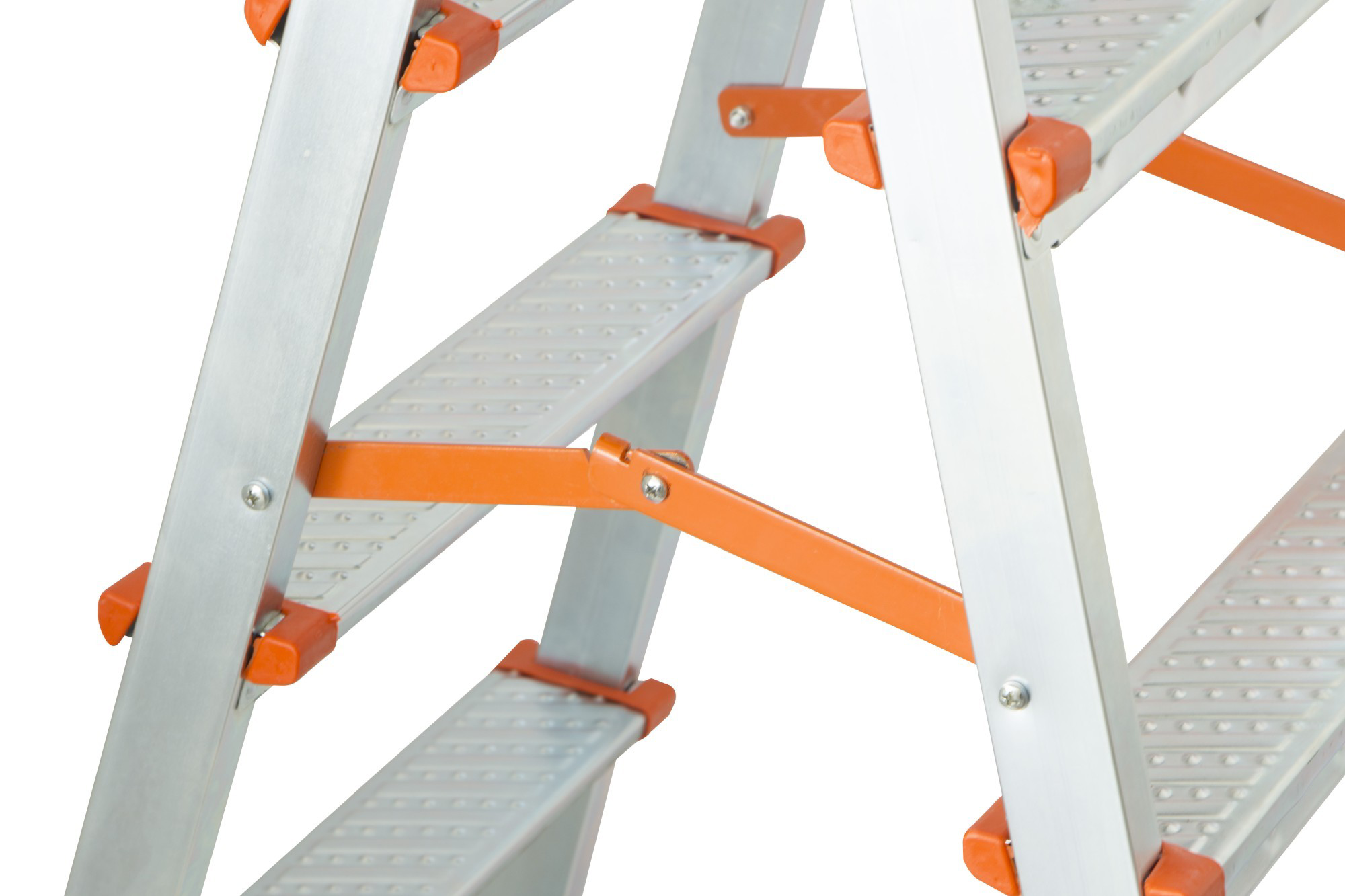 Asvera  6+6 Çift Çıkışlı Profil Merdiven – Hafif, Dayanıklı, Ev & 