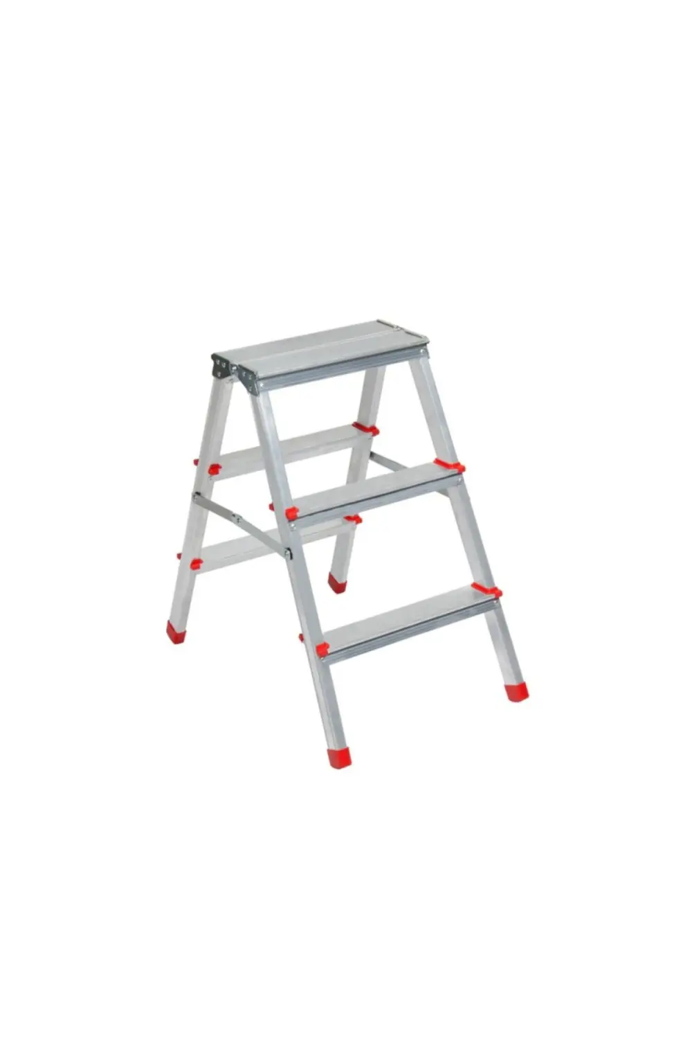 ASVERA ALÜMİNYUM 3+3 ÇİFT ÇIKIŞLI MERDİVEN