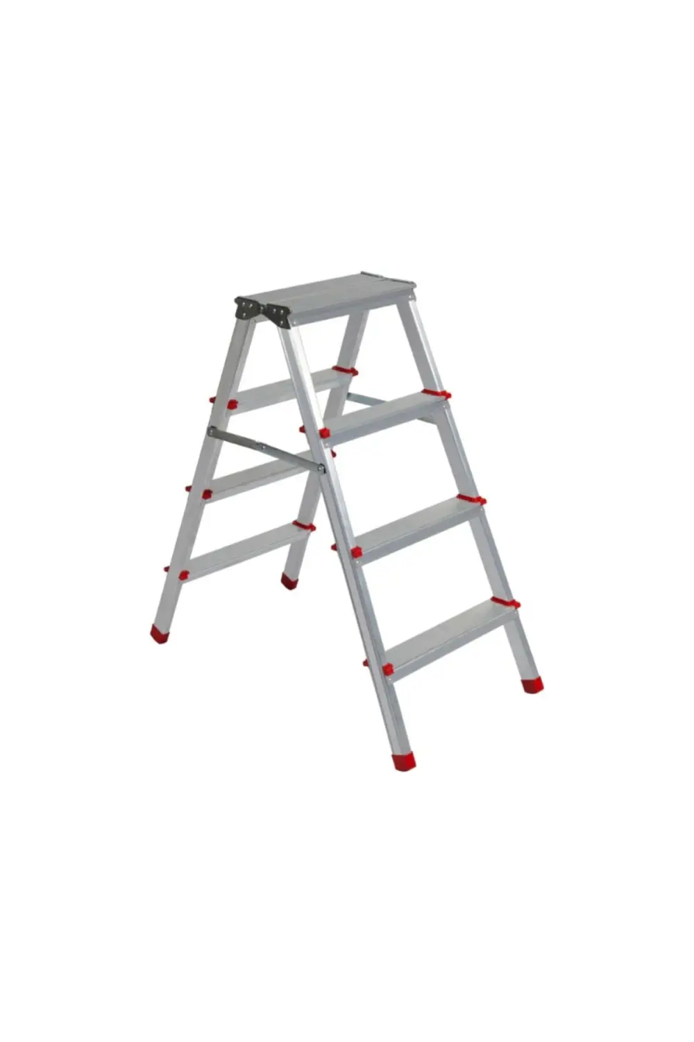 ASVERA ALÜMİNYUM 4+4 ÇİFT ÇIKIŞLI MERDİVEN