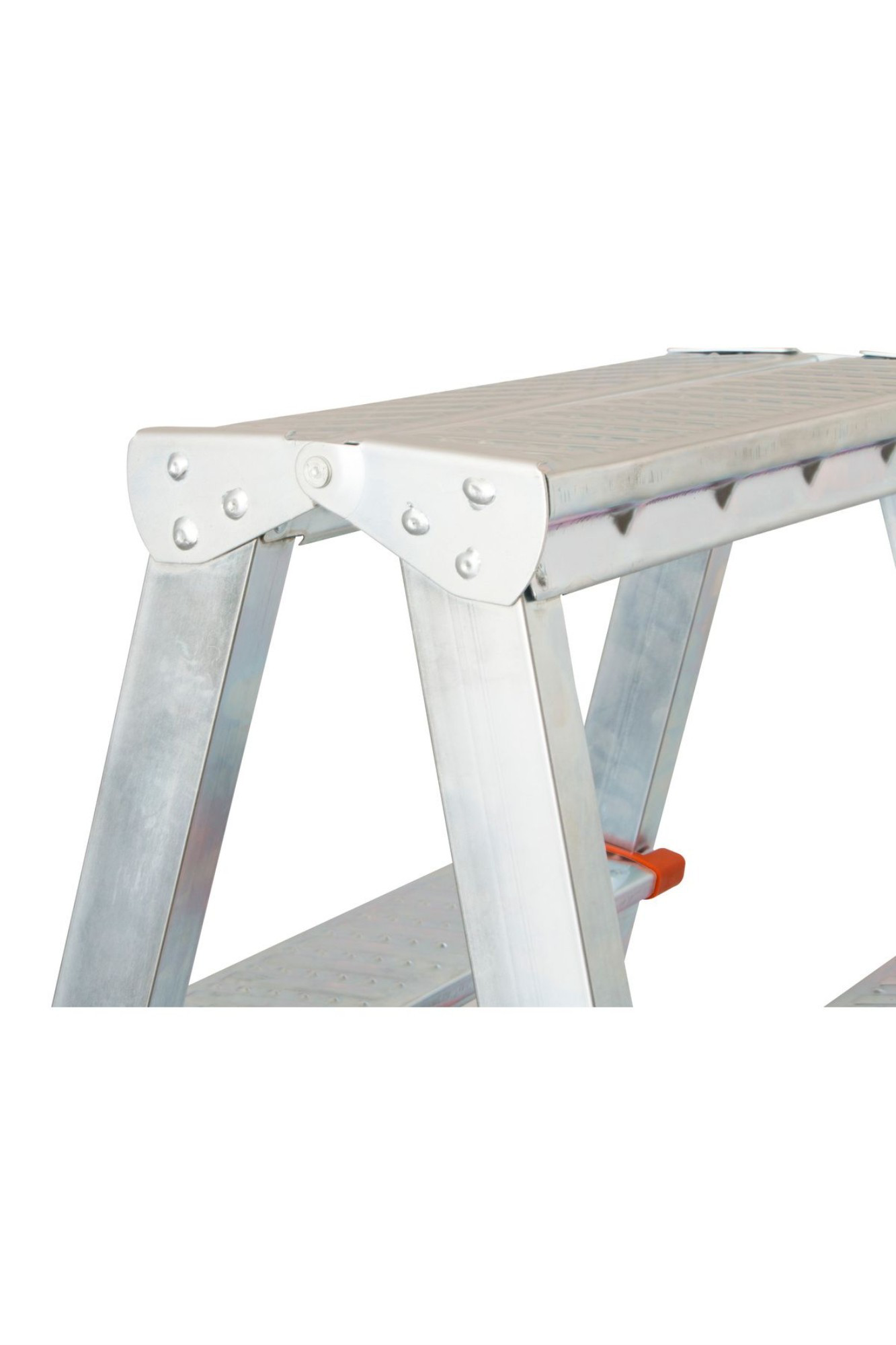 Asvera  2+2 Çift Çıkışlı Profil Merdiven – Dayanıklı, Hafif, Ev & 