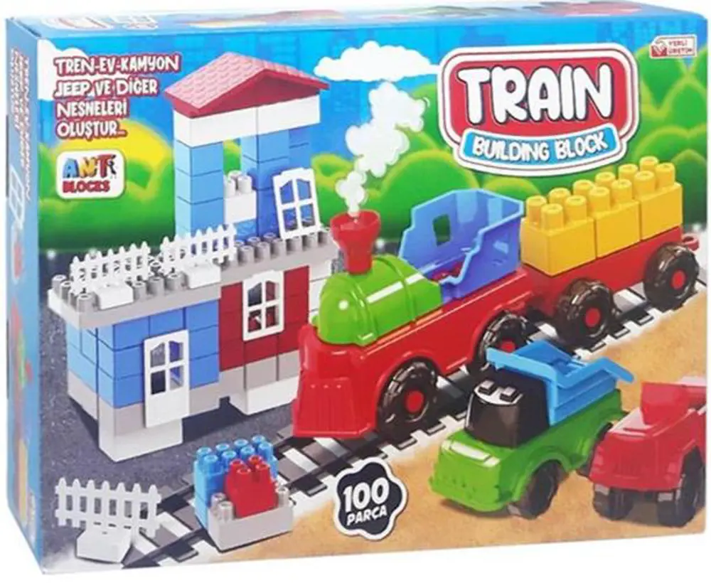 ASYA ANT BLOCKS 100 PRÇ. TREN GARI ANT008-24