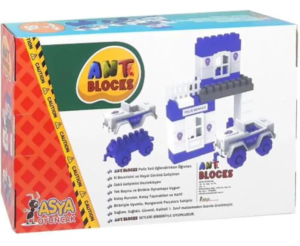 ASYA ANT BLOCKS 45 PARCA POLIS MERKEZI ANT004-36 ASYA ANT BLOCKS 45 PARCA POLIS MERKEZI ANT004-36