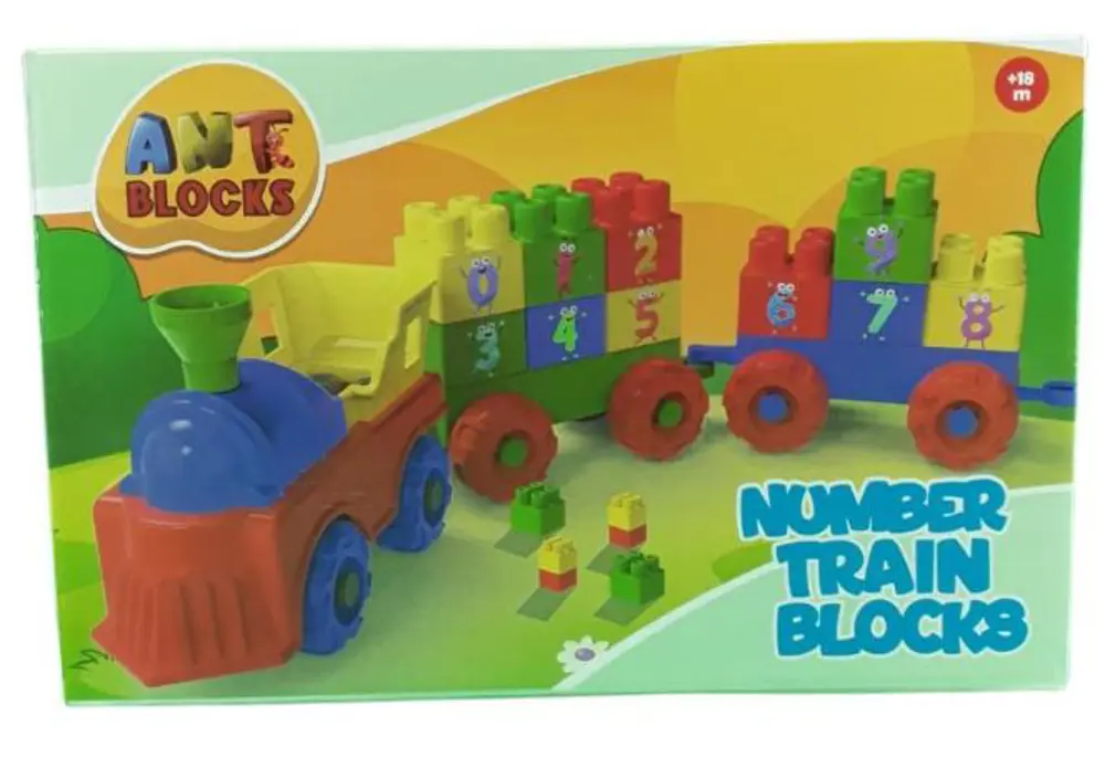 ASYA ANT BLOCKS NUMARALI TREN ANT002-36