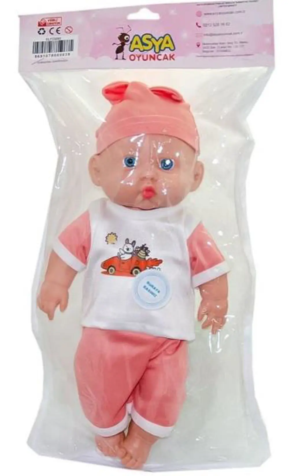 ASYA BEBEK 35cm SESLI ELF23202-44