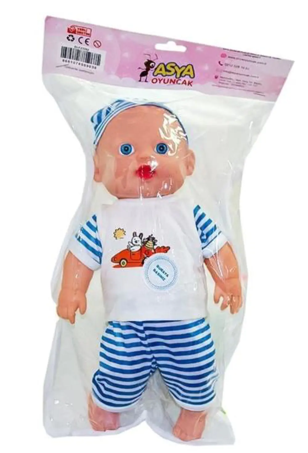 ASYA BEBEK 35cm SESLI ELF23202-44