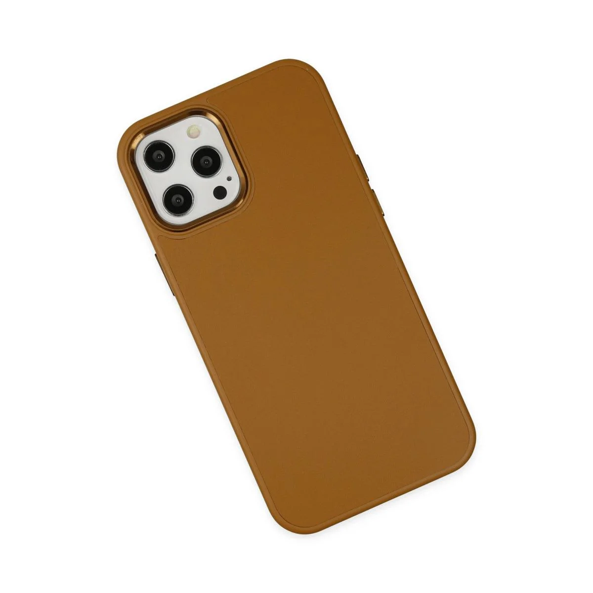 Asya Deri Silikon Kılıf iPhone 12 Pro Max ile Uyumlu - Kahverengi Fiyatı, Yorumları ve Özellikleri