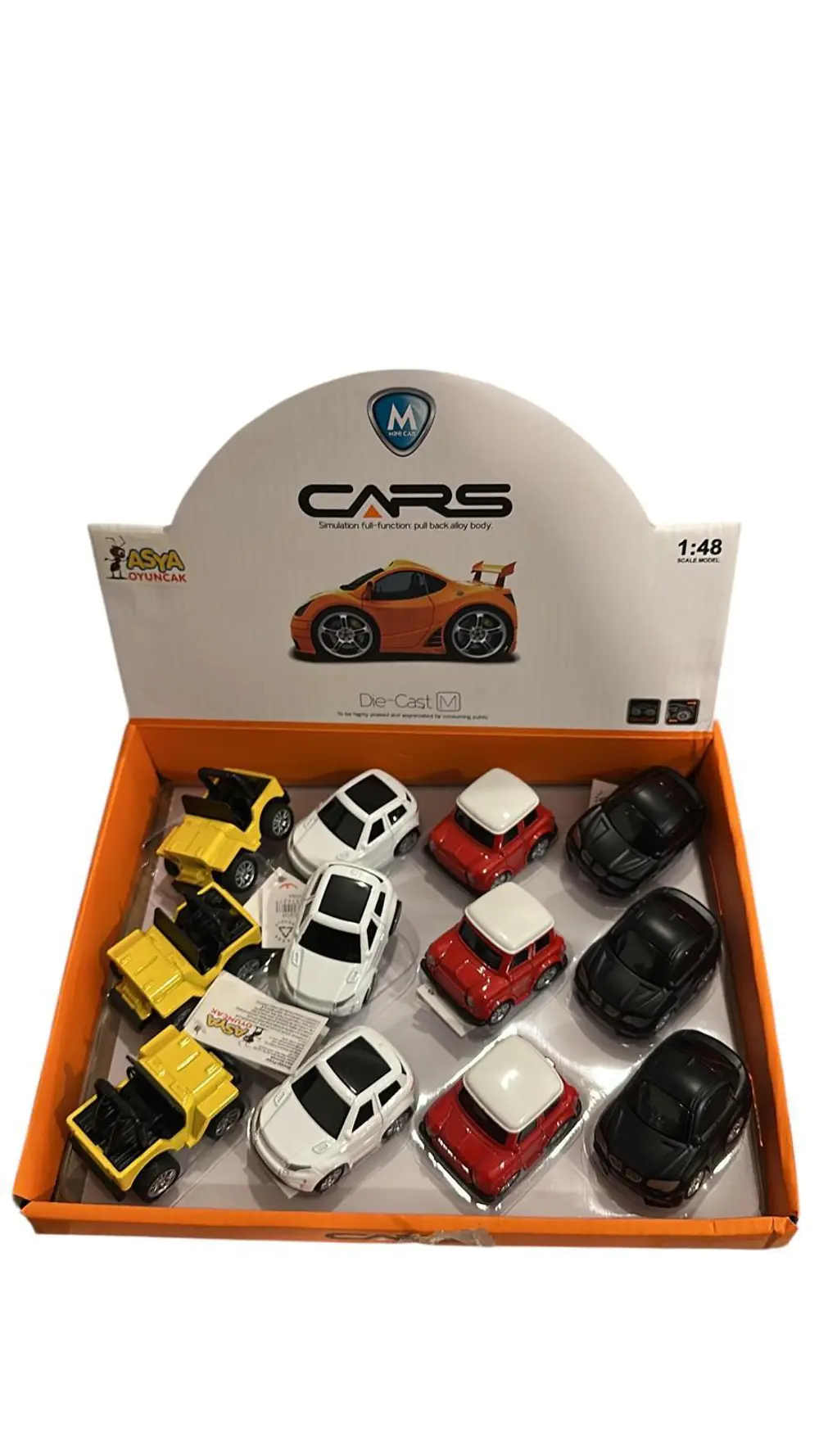 ASYA METAL 1:48 ARABA 20006-YPD-Q125-432