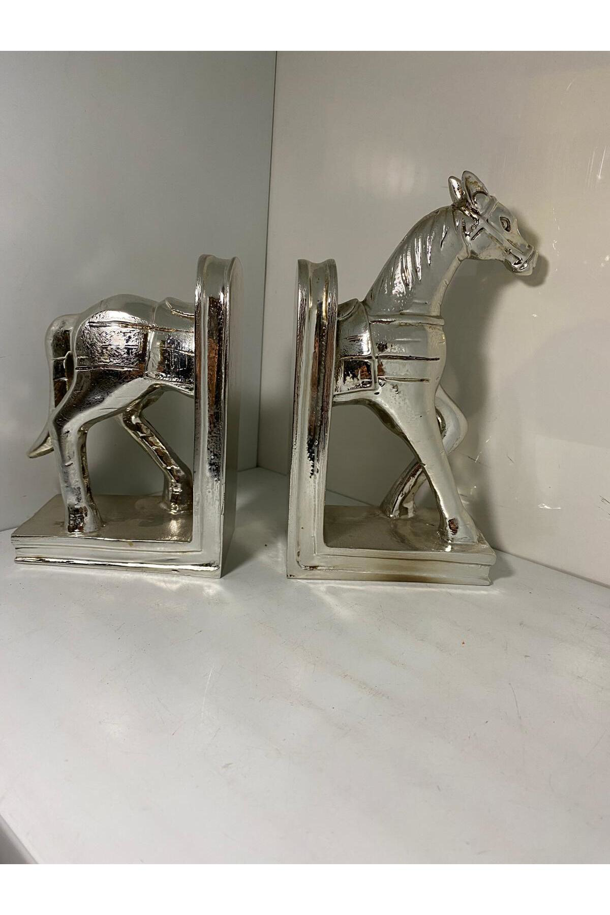 Elif Aksesuar At Figürlü Kitap Tutucu